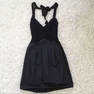 BCBGMaxAzria Black Cocktail Dress 4